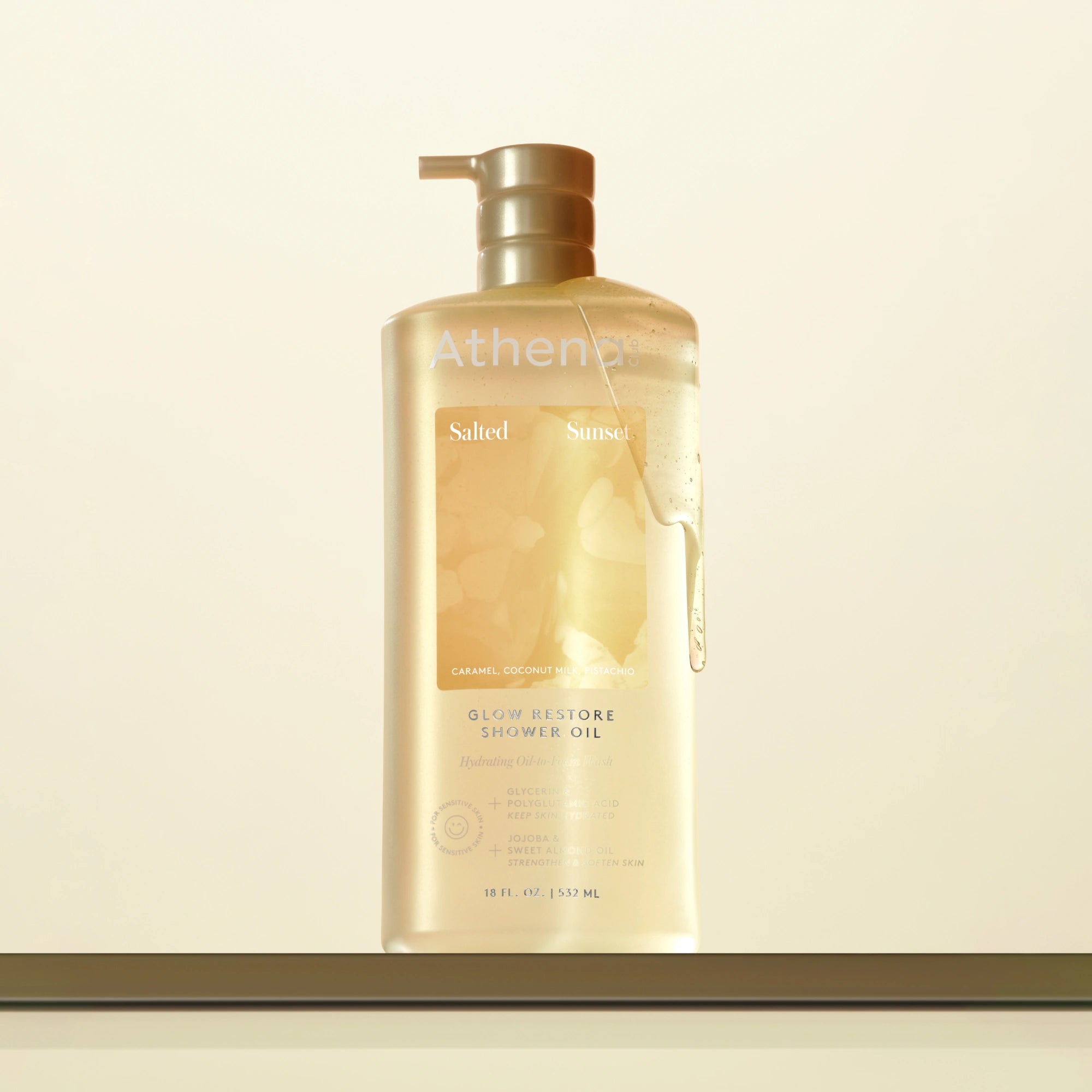 Alternative view of Glow Restore Shower Oil