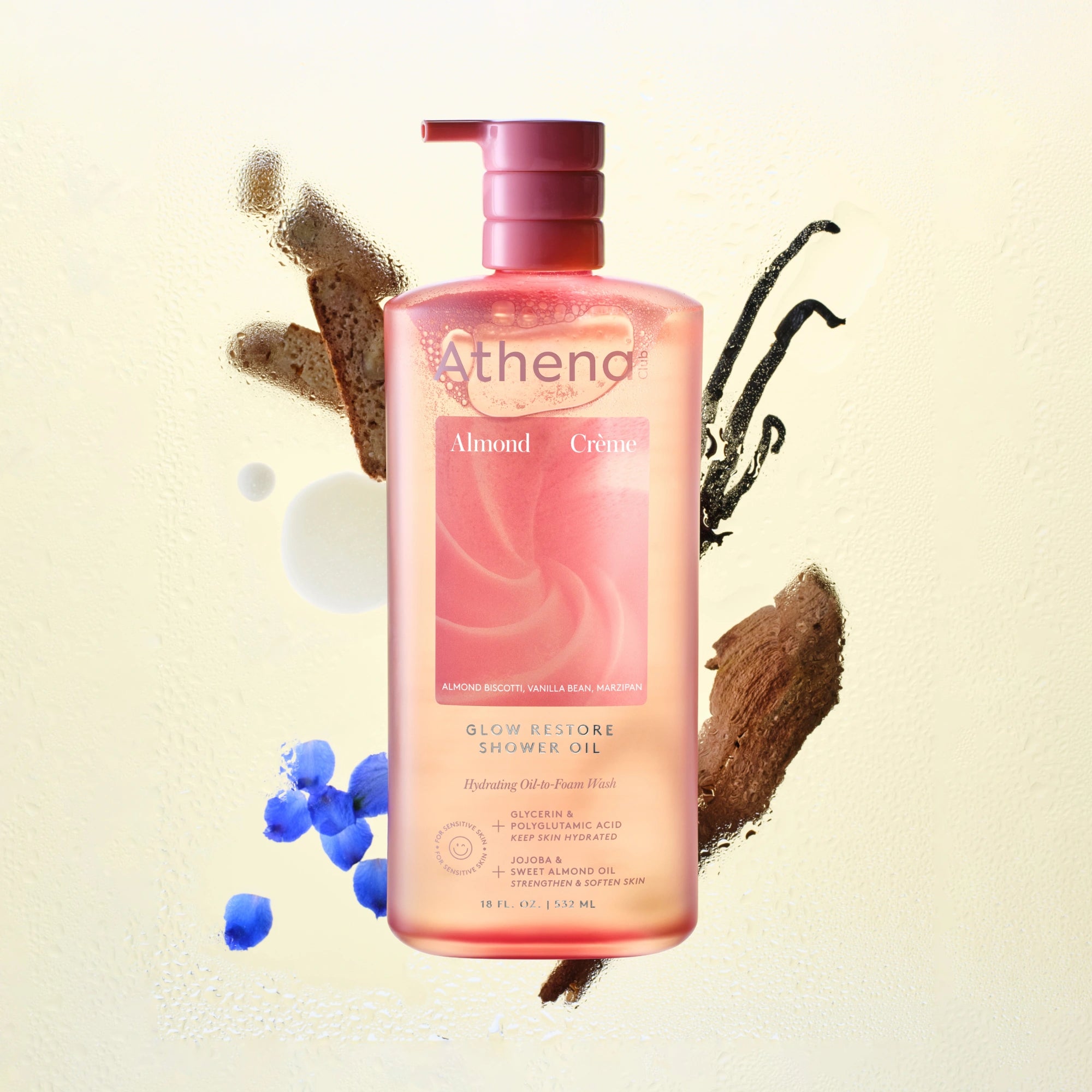 Alternative view of Glow Restore Shower Oil